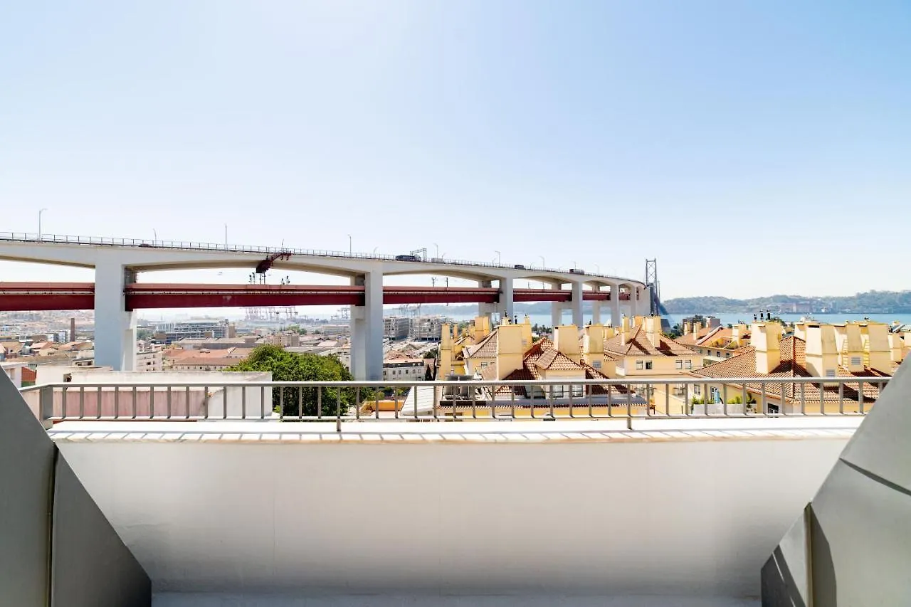 Apartament Lusiadas 53 5 D - Beautiful River View Lizbona